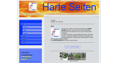 Desktop Screenshot of harte-seiten.de